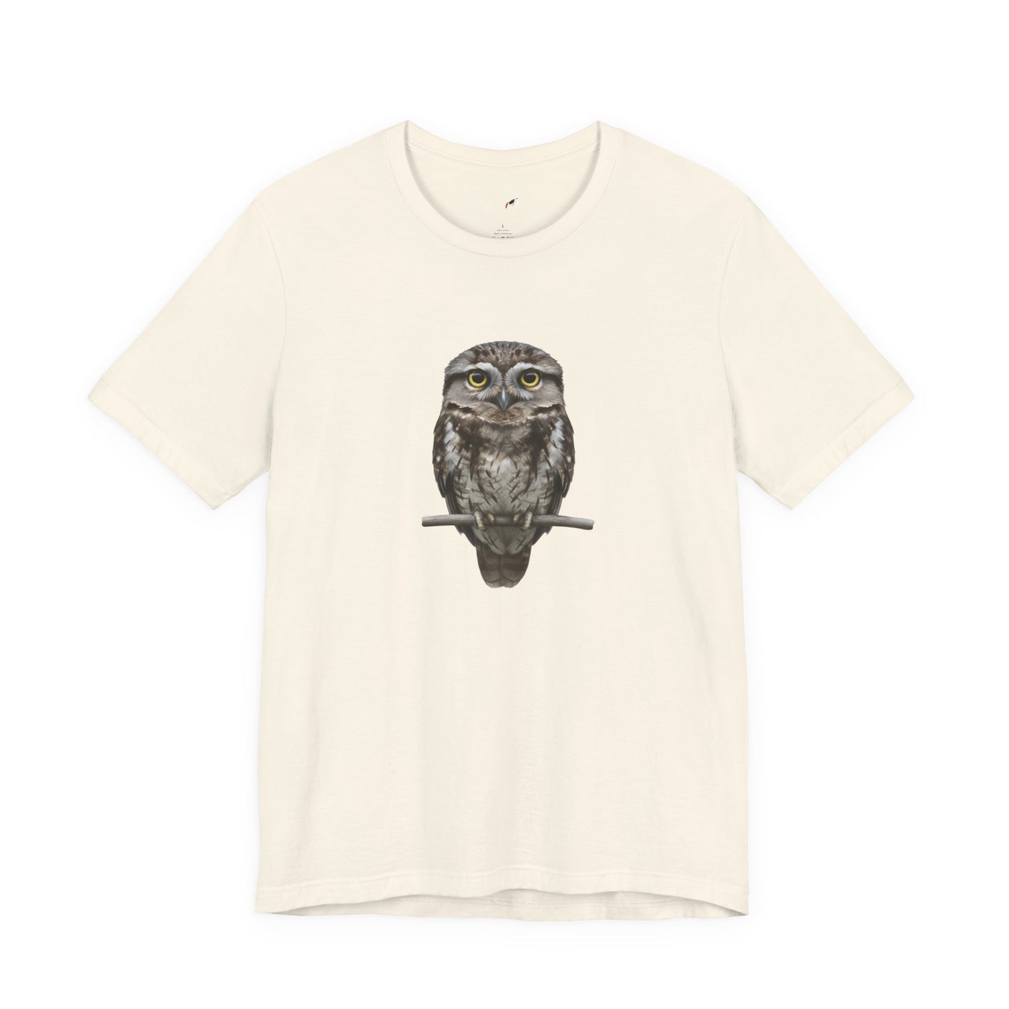 Tawny Frogmouth T-Shirt | Unisex Bird Lover Tee | Wildlife Birder Gift