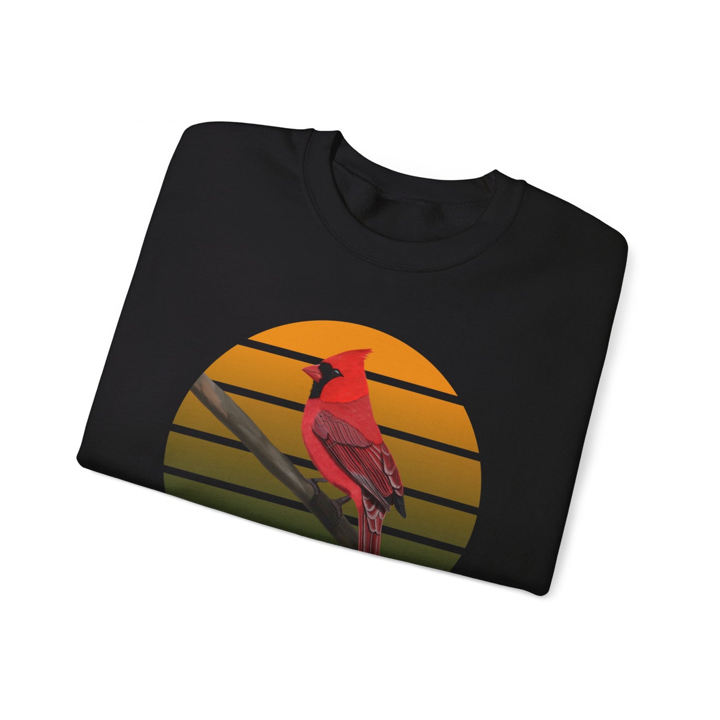 Northern Cardinal Birdlover Ornithologist Bird Sweatshirt