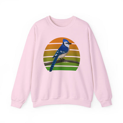 Blue Jay Birdlover Ornithologist Bird Sweatshirt