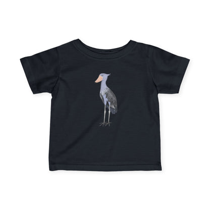 Süßes Schuhschnabel Vogel Tiermotiv T-Shirt für Babys und Kleinkinder