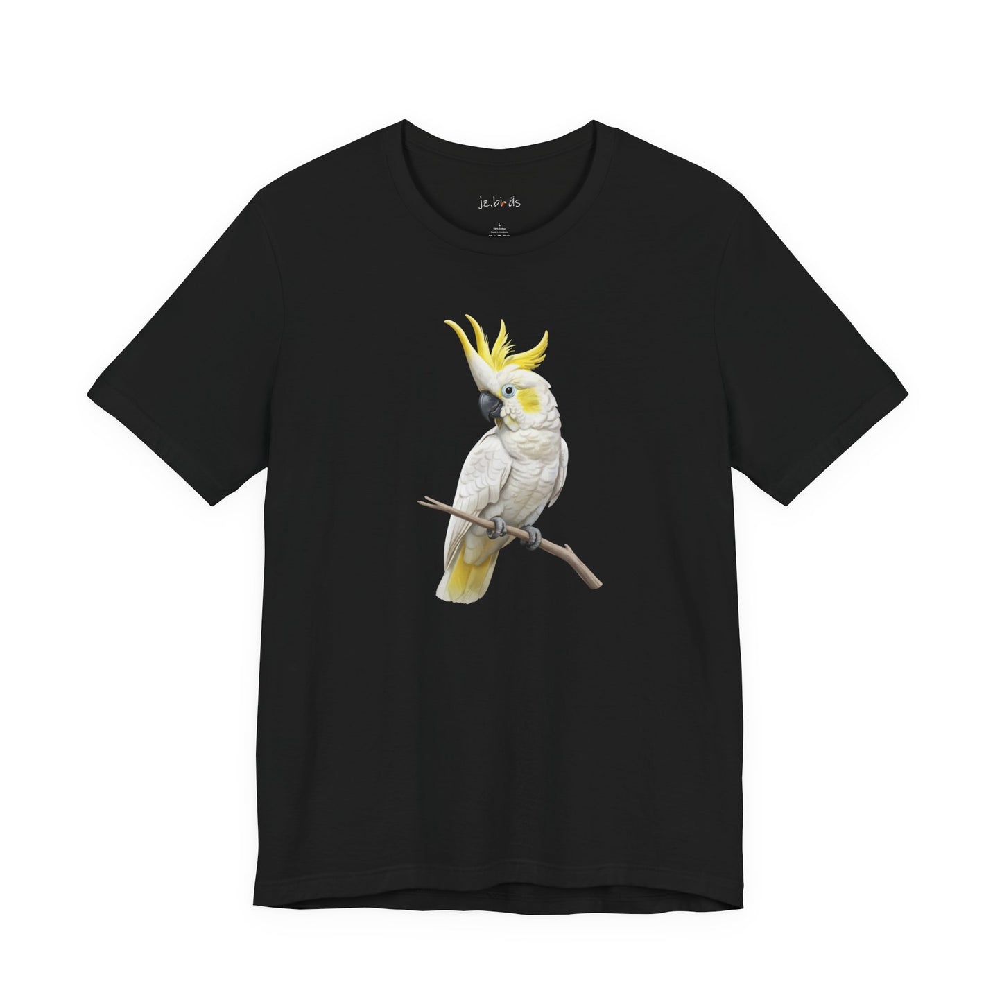 Sulphur-Crested Cockatoo T-Shirt | Unisex Bird Lover Tee | Wildlife Birder Gift