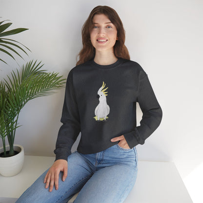 Cockatoo Bird Watcher Biologist Crewneck Sweatshirt