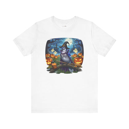 Blue Jay Halloween Bird T-Shirt - Spooky Halloween Costume for Bird Lovers
