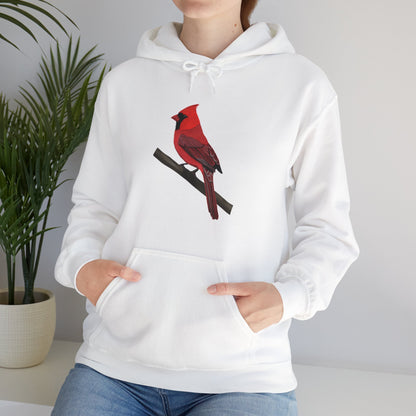 Cardinal Bird Birdwatching Birder Hoodie