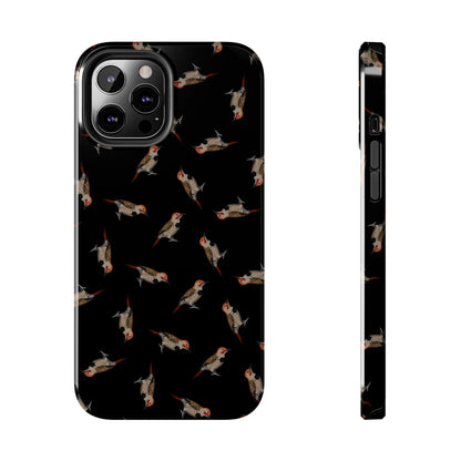 Flicker Phone Case – Northern iPhone Black – Premium Tough Cover for Bird Lovers