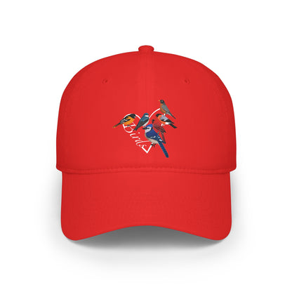 Blue Jay Cardinal Robin Oriole Cap Heart | Birdwatching & Birdlover Backyard Bird Hat