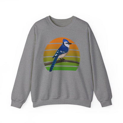 Blue Jay Birdlover Ornithologist Bird Sweatshirt