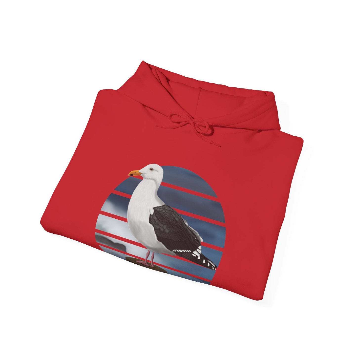 Seagull Bird Hoodie