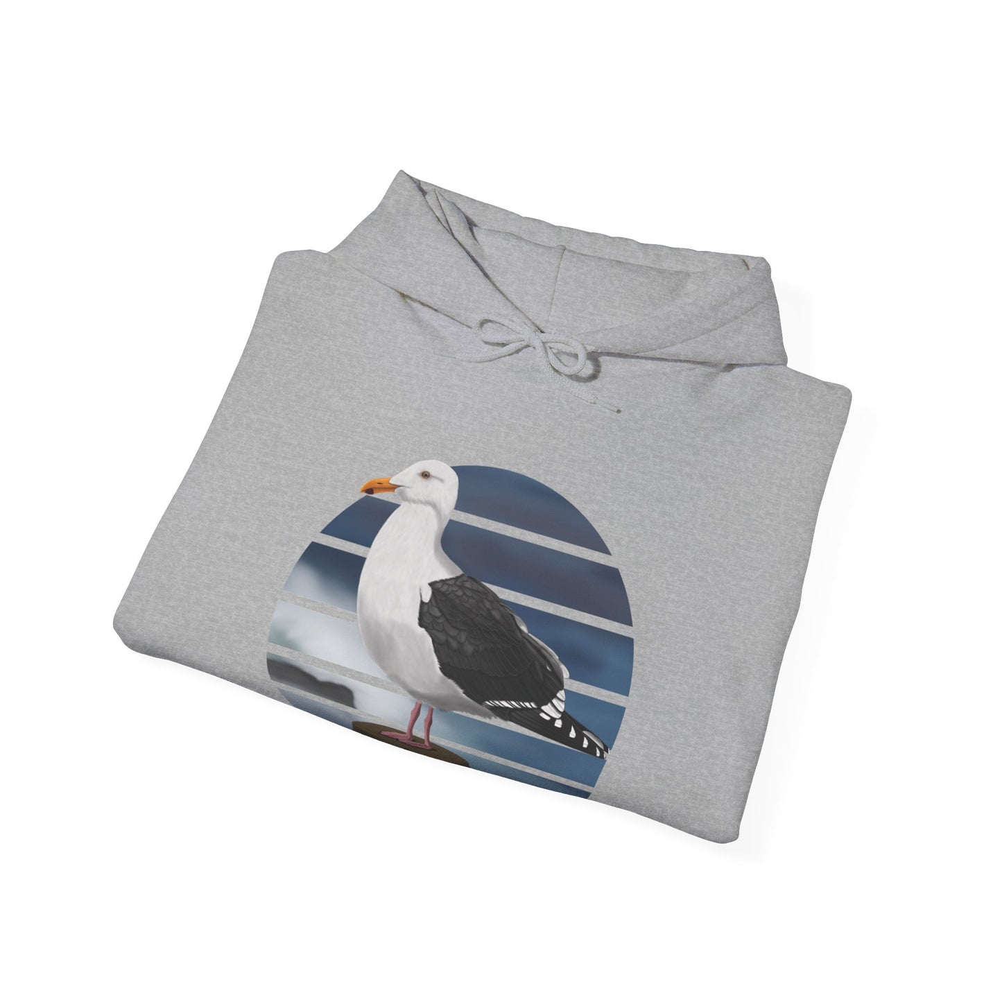 Seagull Bird Hoodie