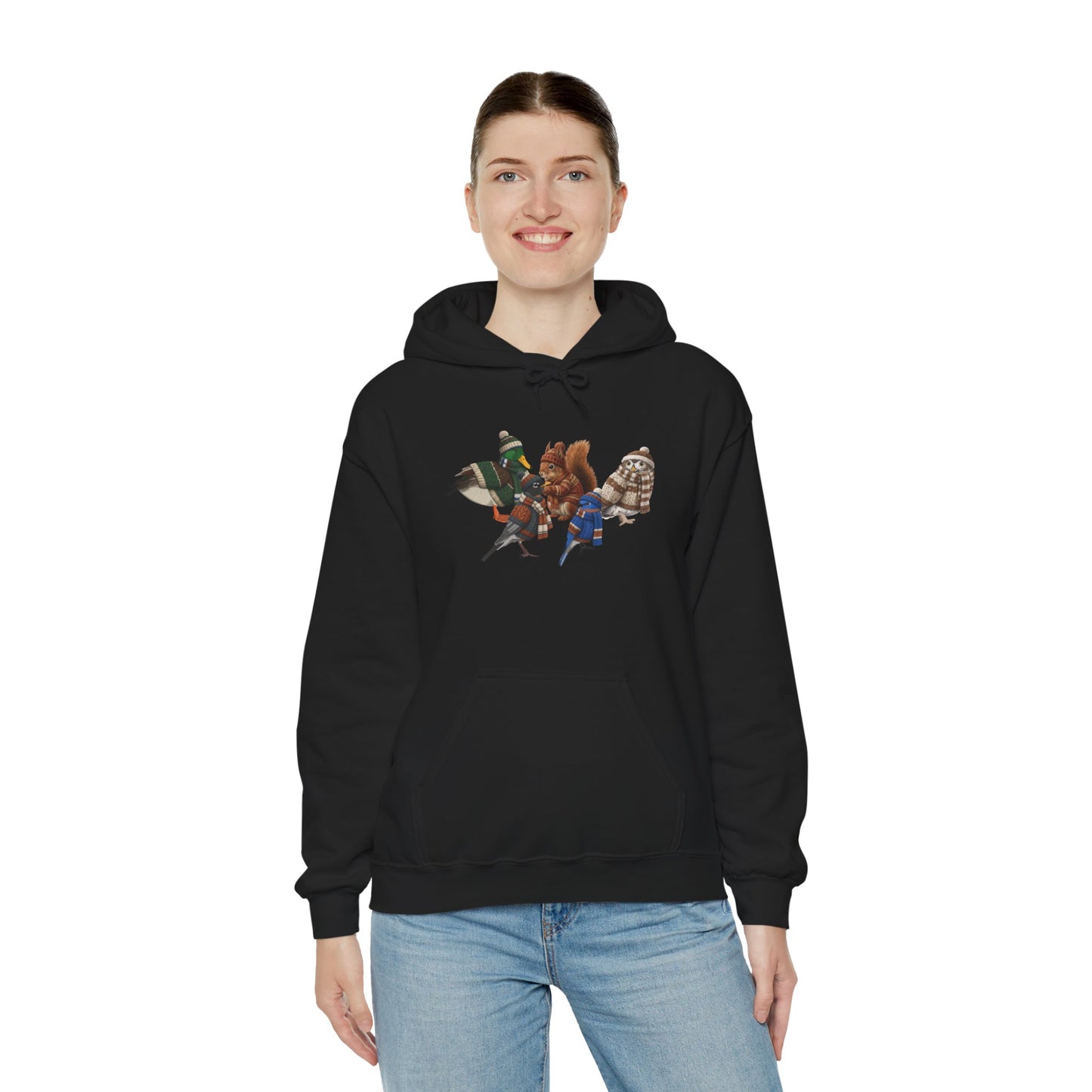 Funny Winter Hoodie: The Ultimate Cozy Bird Squad