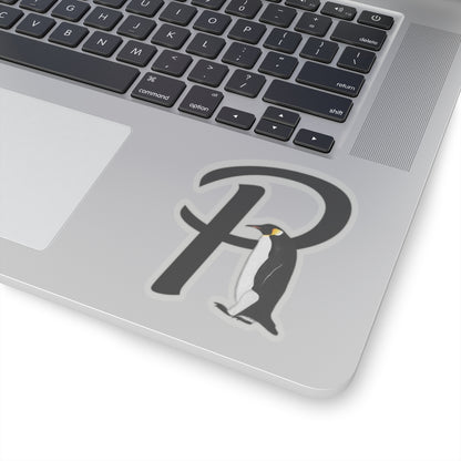 Penguin Letter P Bird Kiss-Cut Sticker