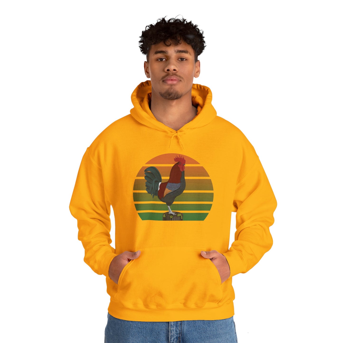 Rooster Bird Hoodie