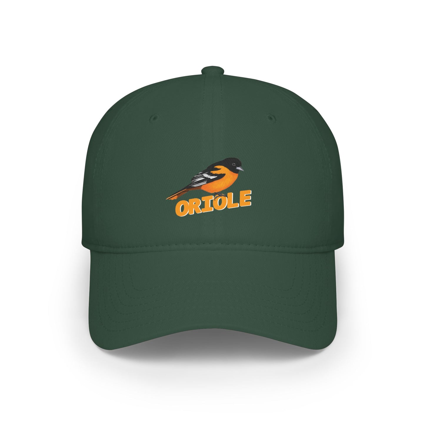 Baltimore Oriole Hat – One size, Twill, Adults, Bird Lover