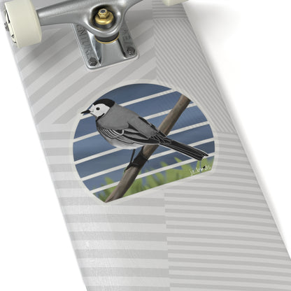 Wagtail Bird Sticker