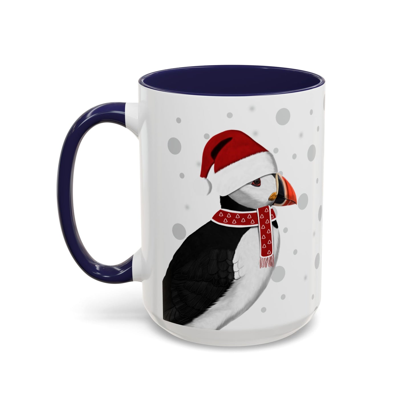 Puffin Christmas Bird Coffee Mug