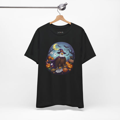 Bald Eagle Halloween Bird T-Shirt - Spooky Halloween Costume for Bird Lovers