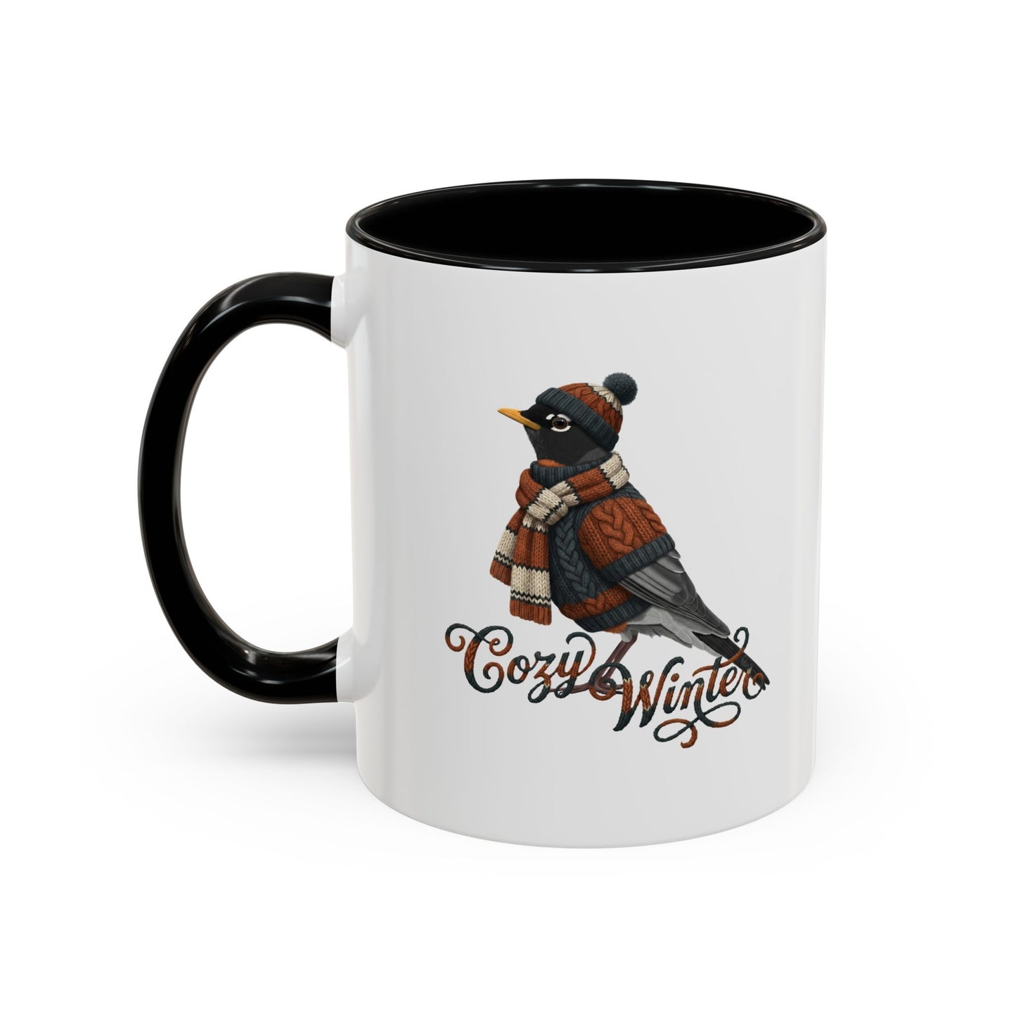 American Robin Ceramic Bird Coffee Mug – Custom Gift for Bird Watchers