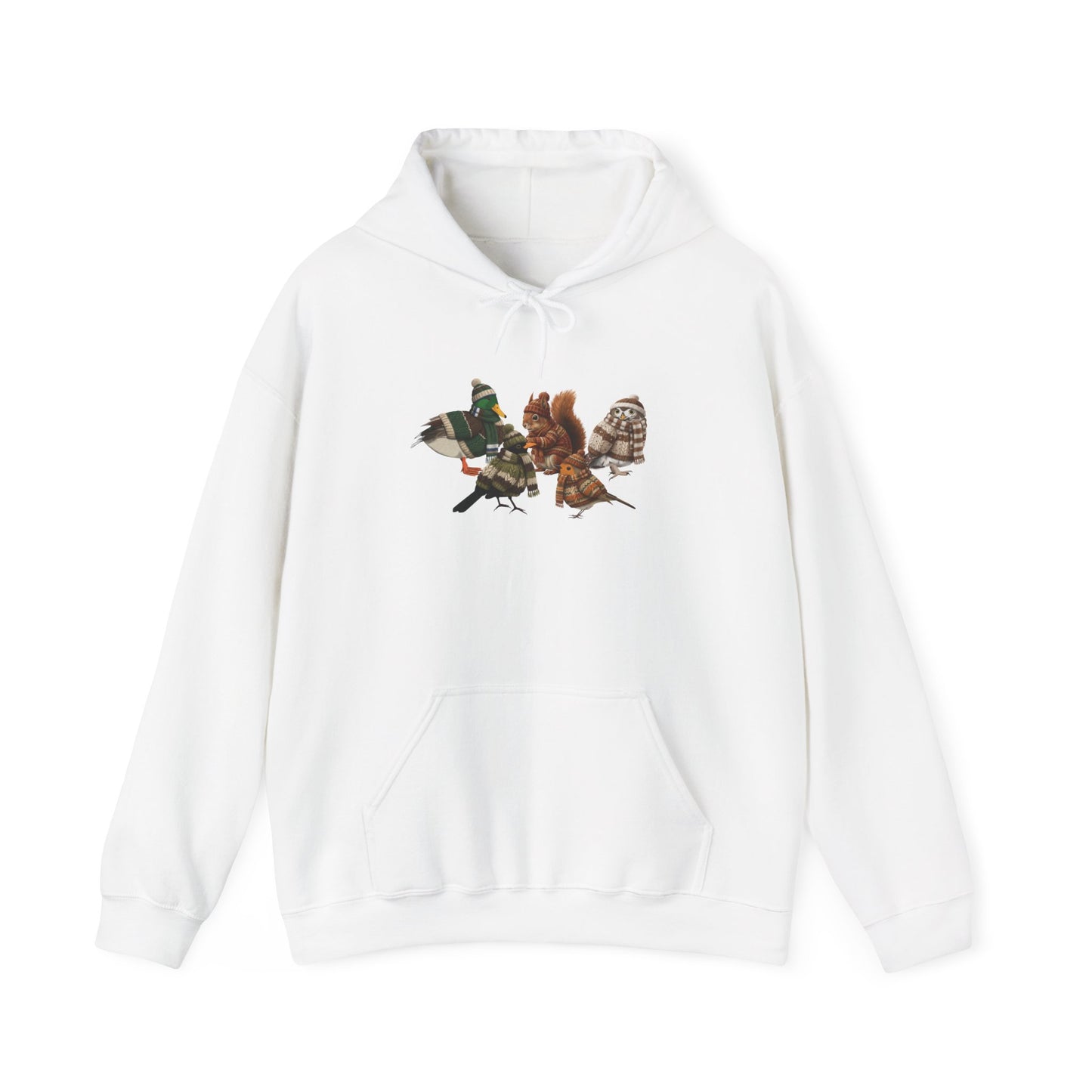 Hoodie Inverno Divertente: Animali con cappello e maglione