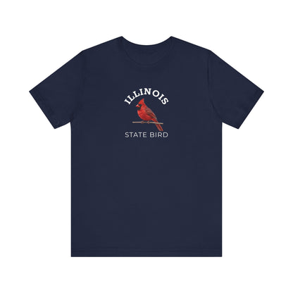 Illinois Official State Bird Shirt | Northern Cardinal T-Shirt