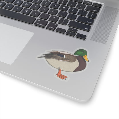 Mallard Bird Kiss-Cut Sticker