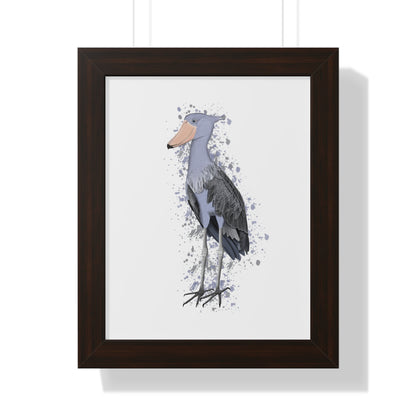 Shoebill Bird Framed Poster