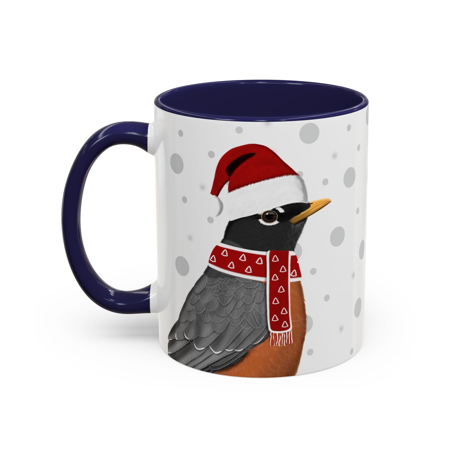 Robin Christmas Bird Coffee Mug