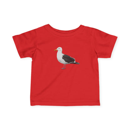Süßes Möwe Vogel Tiermotiv T-Shirt für Babys und Kleinkinder
