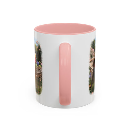 Robin Rosi Ice Cream Garden Premium Mug for Bird Lovers