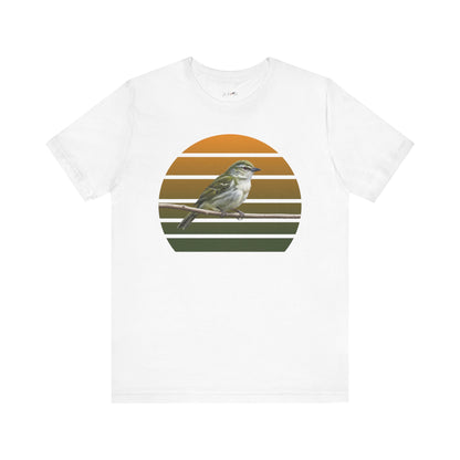 Red-Eyed Vireo T-Shirt | Unisex Retail Fit Bird Lover Tee | Wildlife Birder Gift