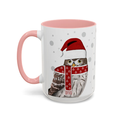 Owl Christmas Bird Coffee Mug