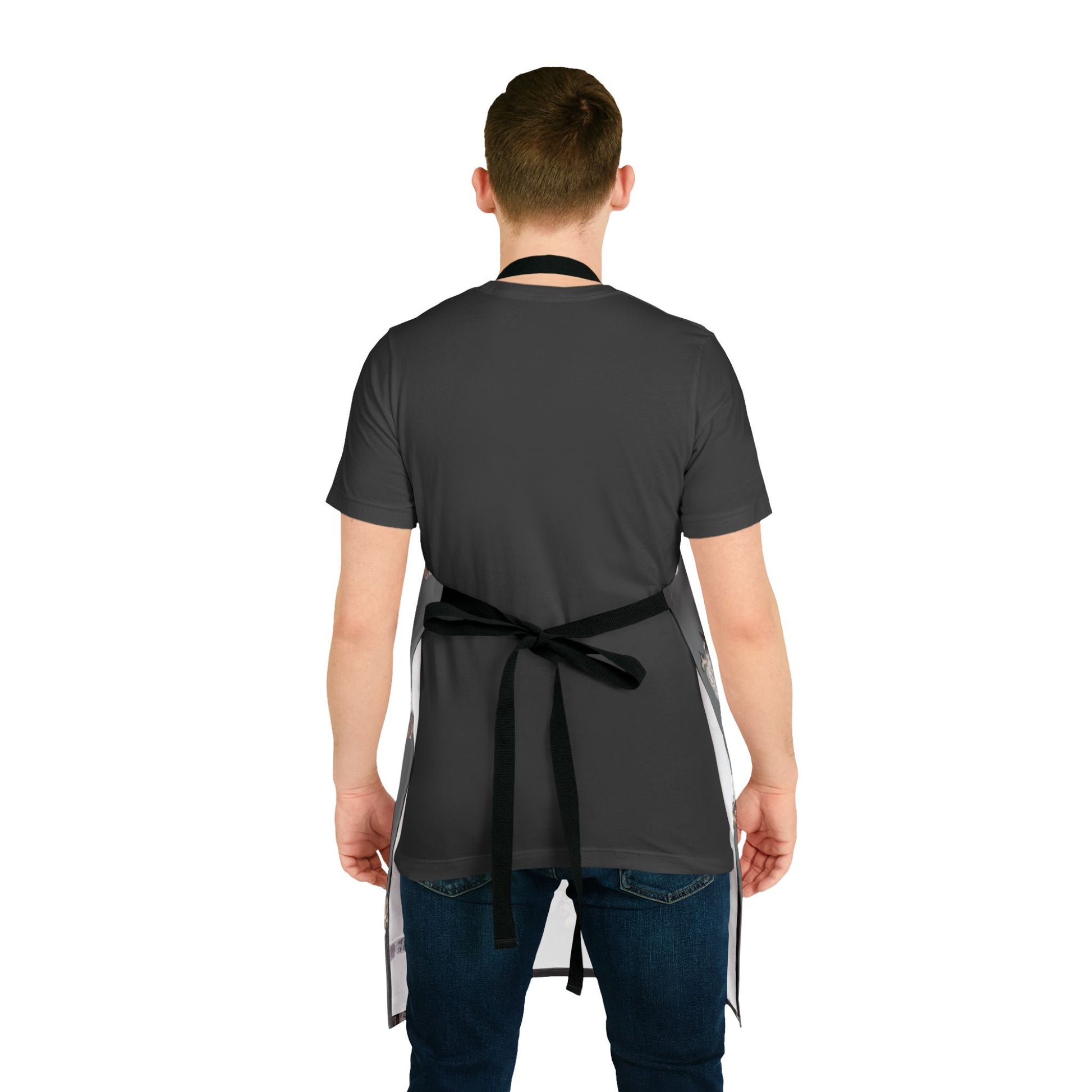 Owl Apron in Black