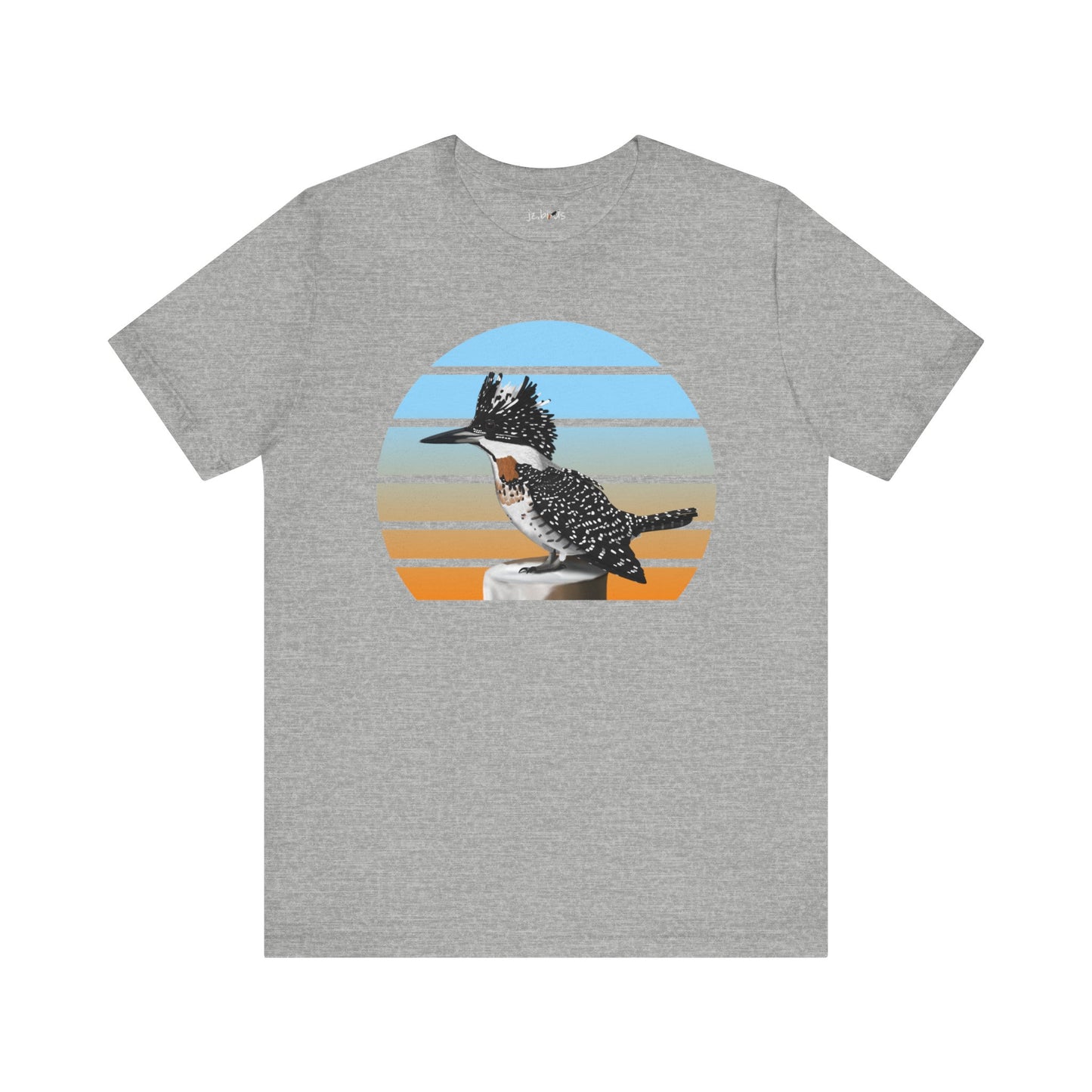 Crested Kingfisher Birdwatcher Bird T-Shirt