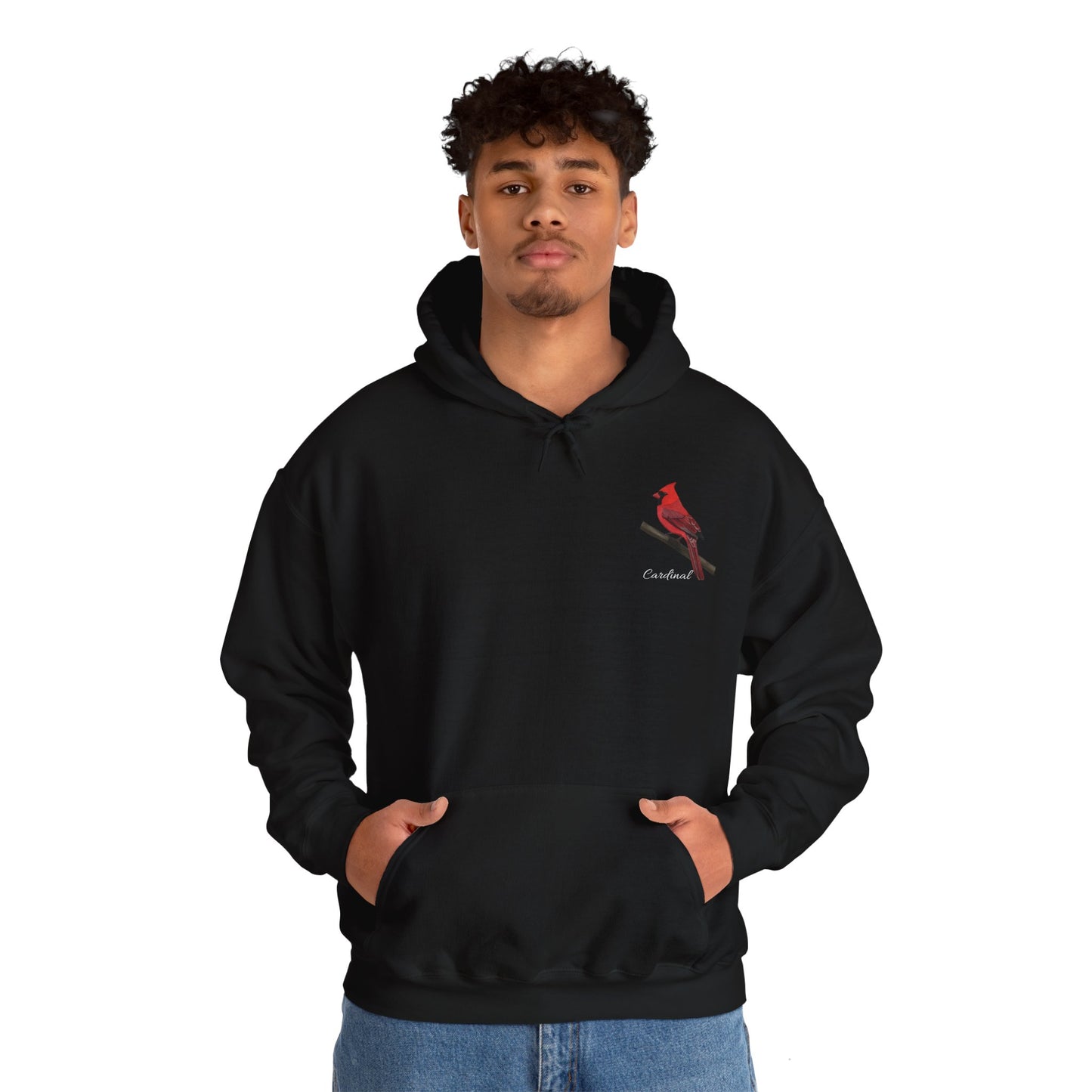 Cardinal Birding Birdwatching Bird Hoodie