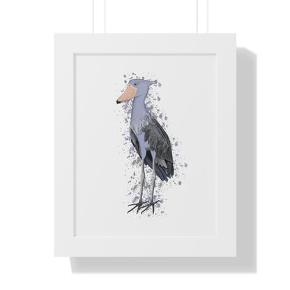 Shoebill Bird Framed Poster