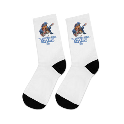 The Bassbird Socks – Bluebird Bassist Crew Socks – Funny Band Merch