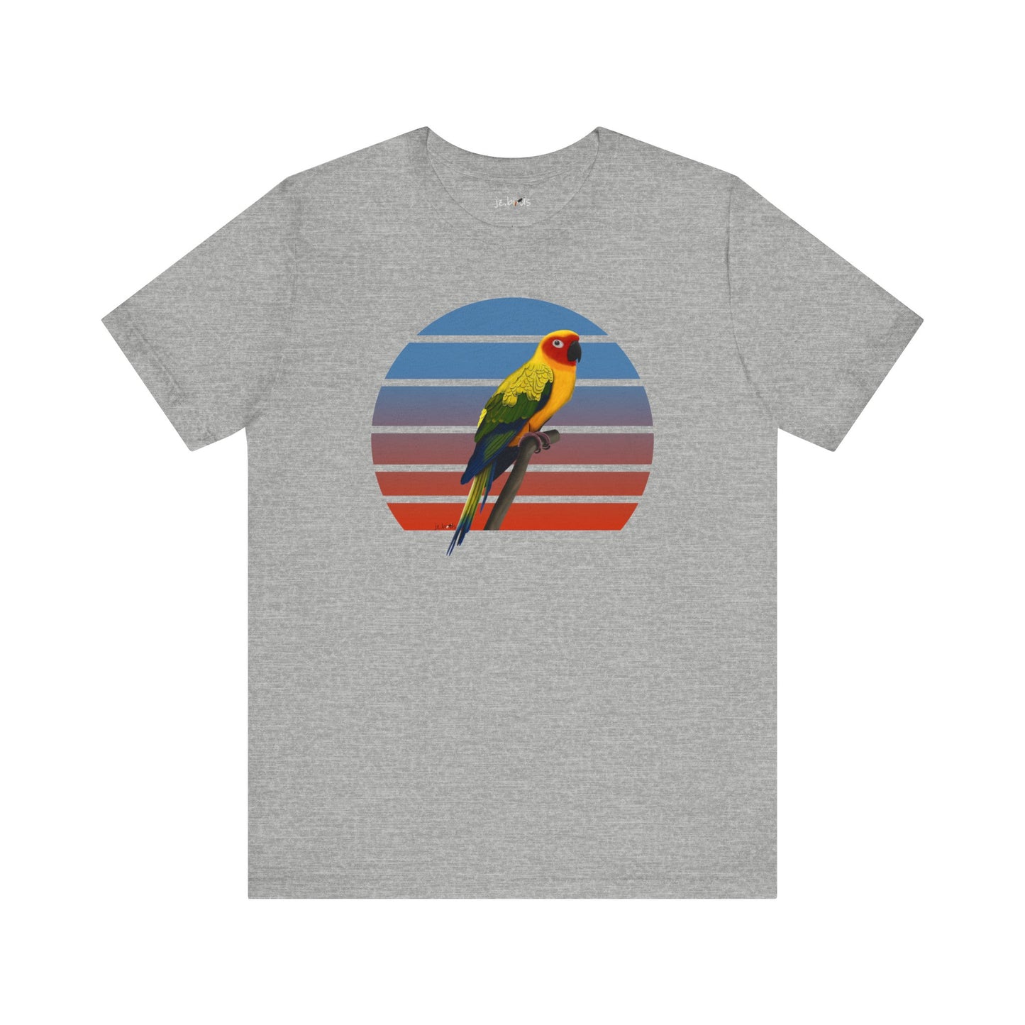 Sun Conure Birdwatcher Bird T-Shirt