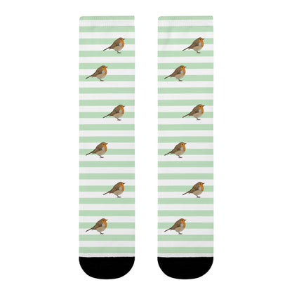 Rotkehlchen Socken – Accessories und All Over Print Stil