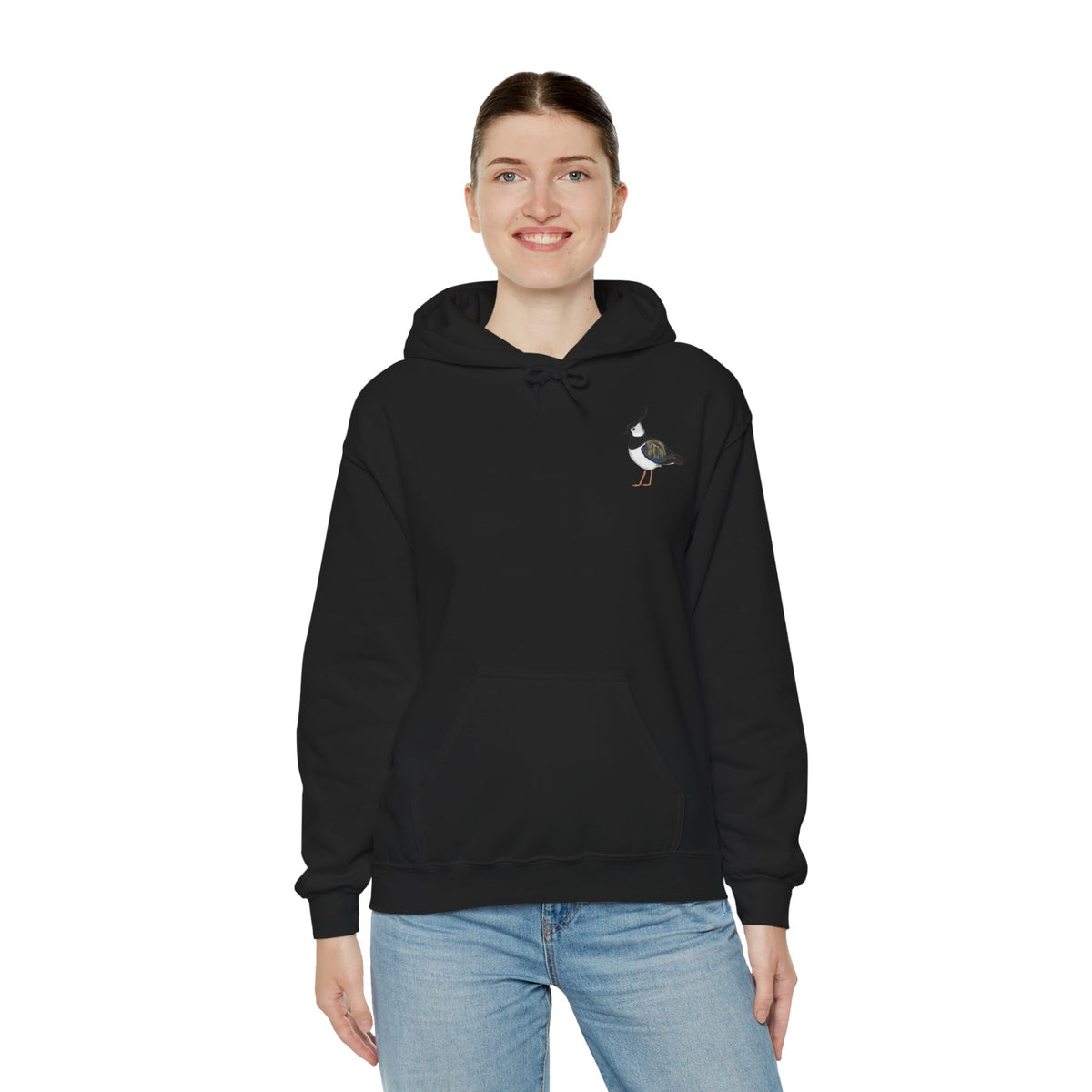 Premium Hoodie Kiebitz für Vogelbeoachter | Gemütlicher Unisex Kapuzenpullover