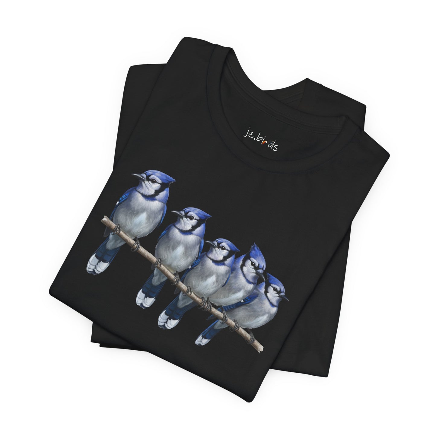 Blue Jays T-Shirt | Unisex Retail Fit Bird Lover Tee | Wildlife Birder Gift