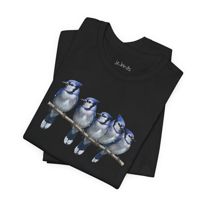 Blue Jays T-Shirt | Unisex Retail Fit Bird Lover Tee | Wildlife Birder Gift