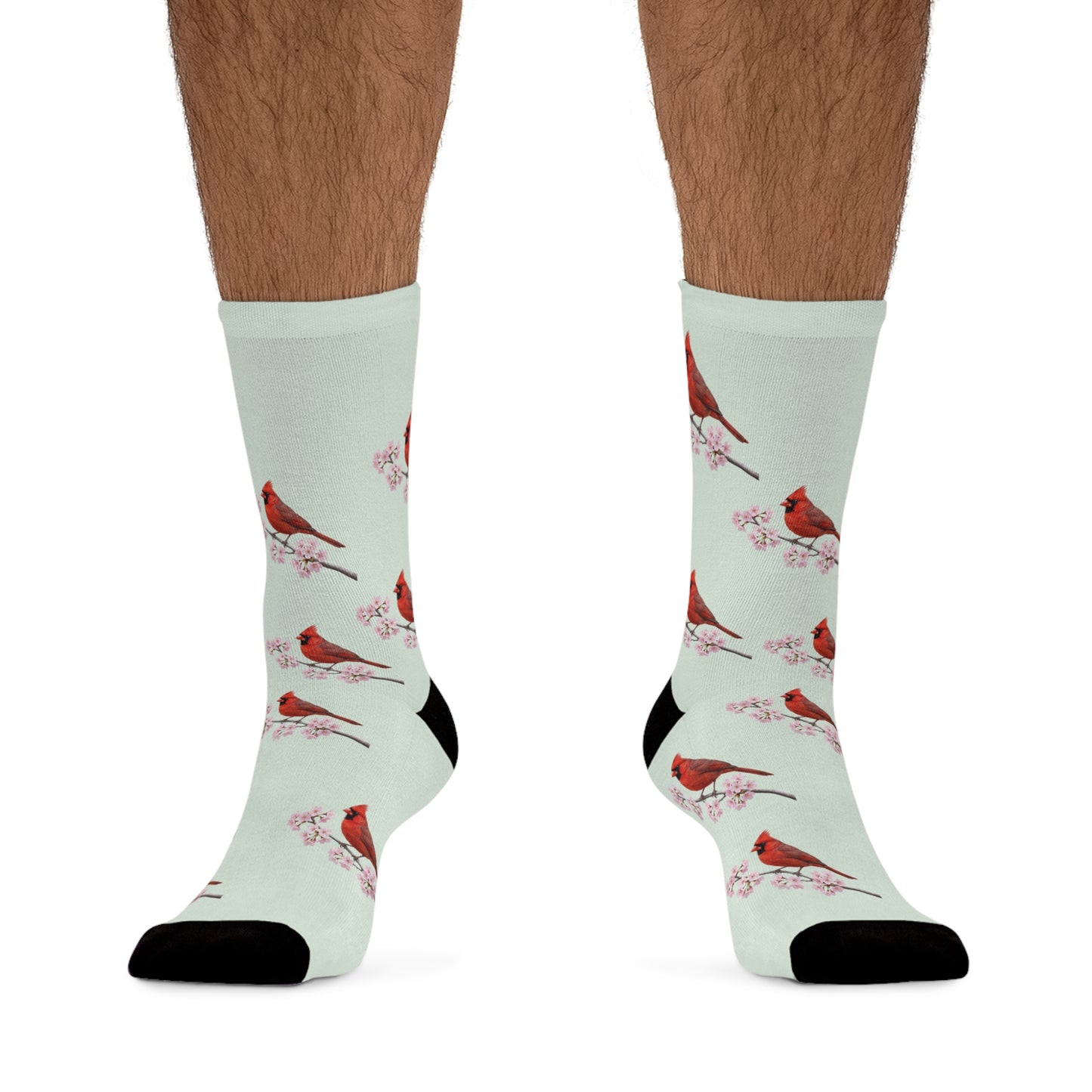 Northern Cardinal Socks – Accessories and All Over Print style
