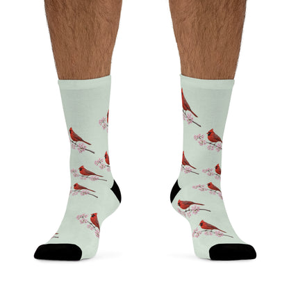 Northern Cardinal Socks – Accessories and All Over Print style