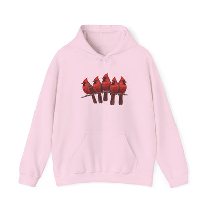 Cardinals Hoodie Bird Lover & Bird Watcher | Unisex Sweater | Gift for Bird Lovers