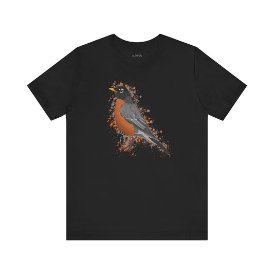 american robin bird t-shirt