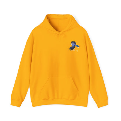 Blue Jay Birding Birdwatching Bird Hoodie