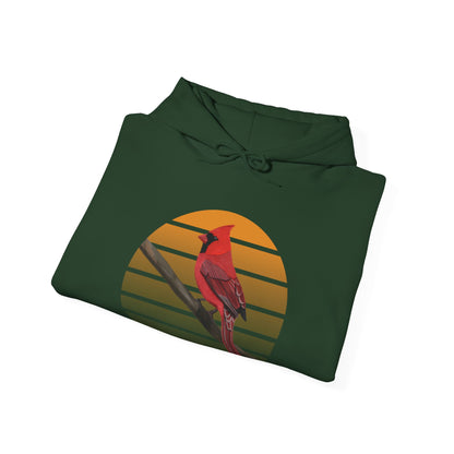 Cardinal Bird Hoodie