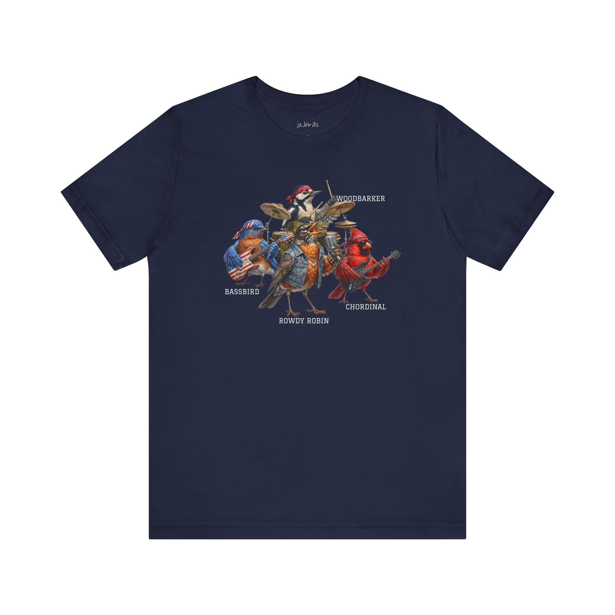 The Backyard Birds Tour Shirt | Funny Double-Sided Rock Band Tee