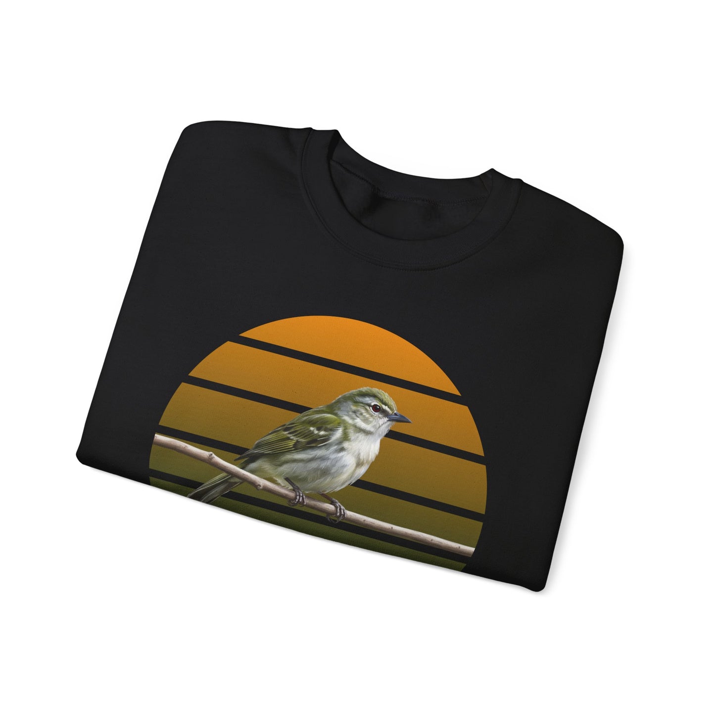 Red-Eyed Vireo Sweatshirt | Songbird Crewneck | Unique Birder Gift | Unisex Wildlife Pullover