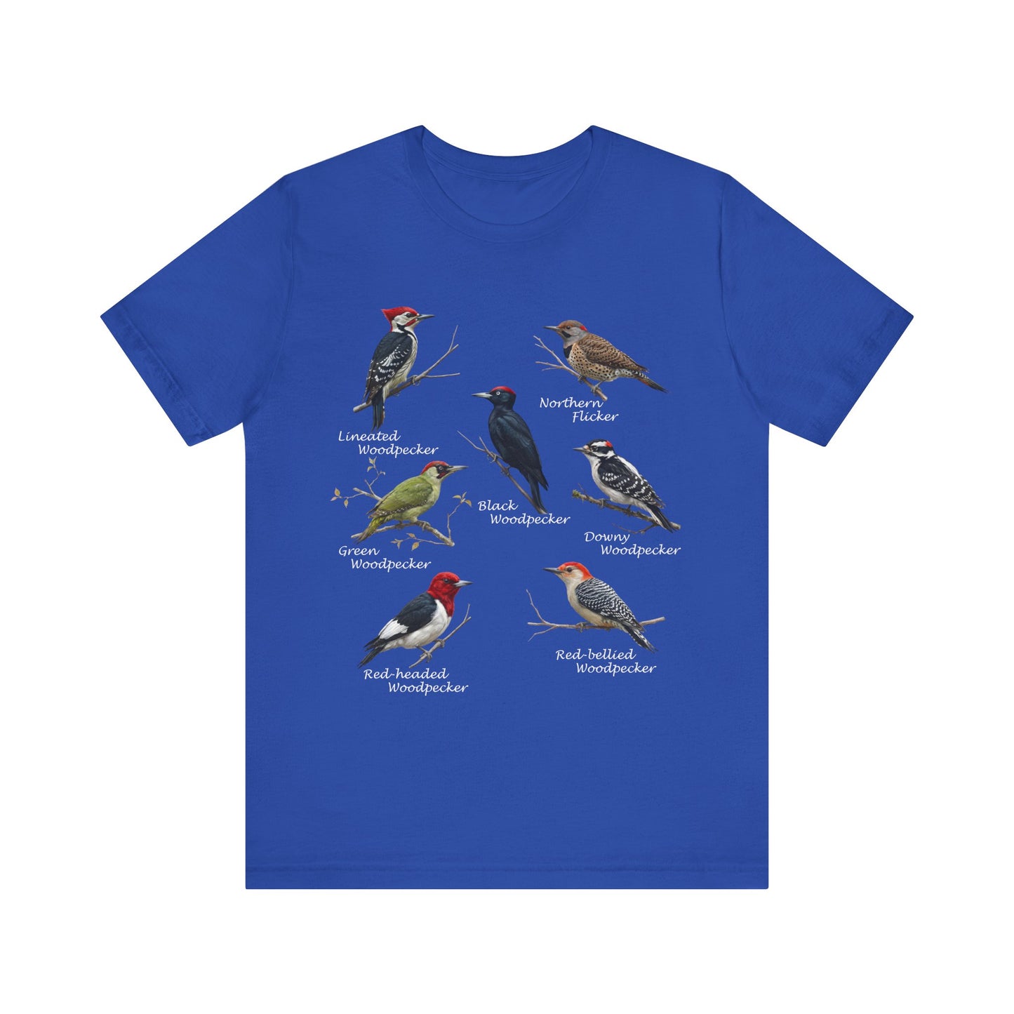 Woodpecker Field Guide T-Shirt | Bird Watching & Ornithology Shirt – lover