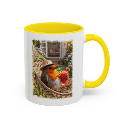 Robin Rosi Hammock and Smoothie Mug for Bird Lovers